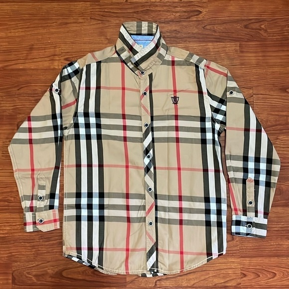 Boys Button Down Long Sleeve - Picture 1 of 6
